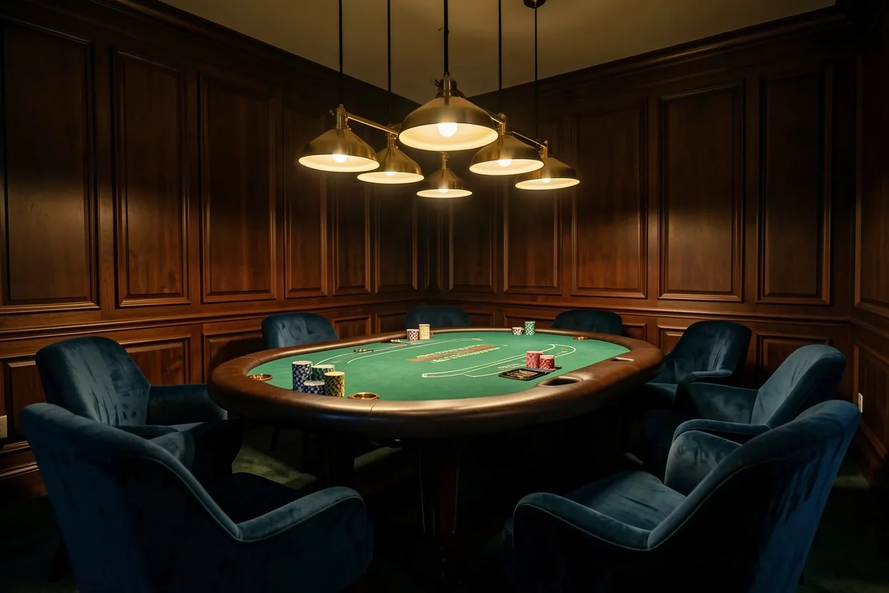 Interior of the Play Lounge club room